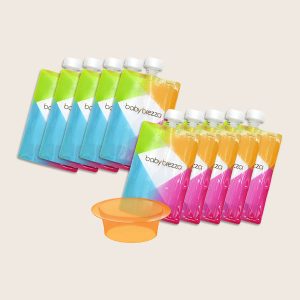 Reusable Baby Food Pouches. 10 Pack