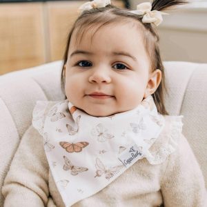Baby Bandana Bibs – Flora