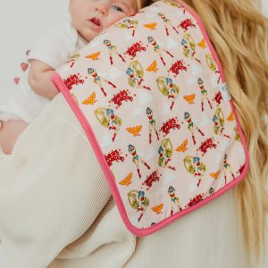 Premium Burp Cloths – Wonder Woman